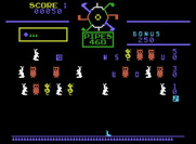 Carnival for ColecoVision - Game start.