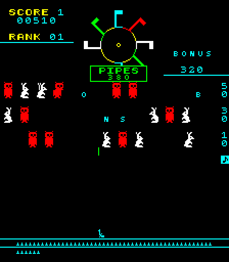 Carnival Arcade Screenshot: Firing at targets...