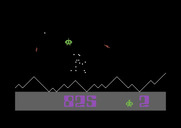 Cyclons for Commodore 64 - One cyclon destroyed, many more will appear.