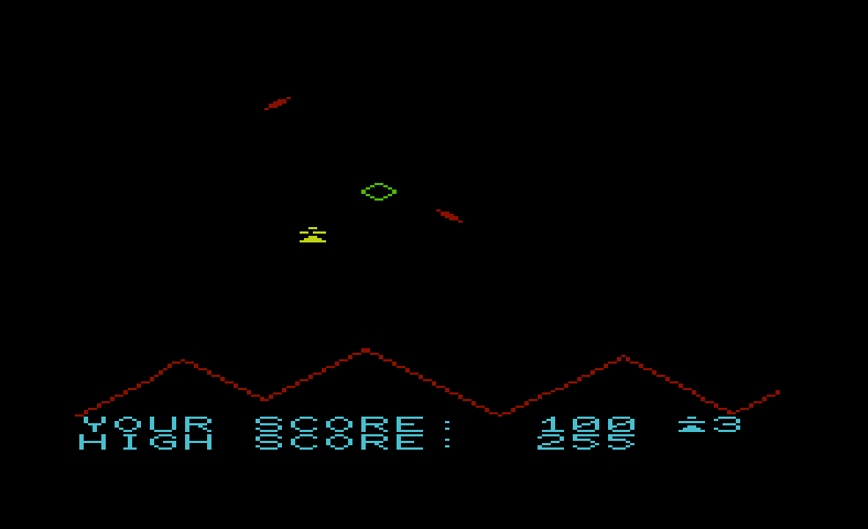 Cyclons Commodore VIC-20 Screenshot: More cyclons arrive...