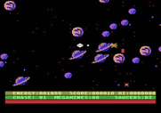 Astro Chase for Atari 5200 - Exploring, and enemies are closing in!