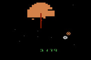 Star Wars: Return of the Jedi - Death Star Battle for Atari 2600 - A close call! Be sure to dodge fireballs...