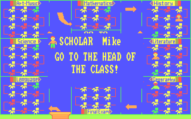 Go to the Head of the Class IBM PC/Compatibles Screenshot: Go to the Head of the Class!
