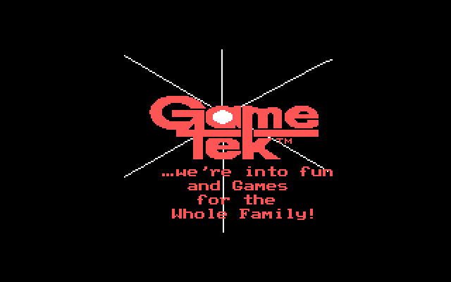 Go to the Head of the Class IBM PC/Compatibles Screenshot: GameTek logo.