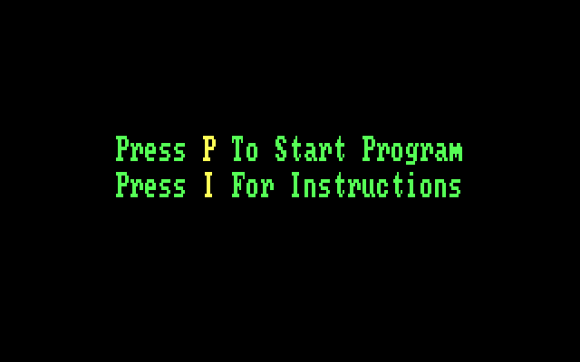 Go to the Head of the Class IBM PC/Compatibles Screenshot: Need to view the instructions?
