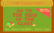 Go to the Head of the Class for IBM PC/Compatibles - Title screen.