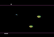 Meteorites for Atari 5200 - Game start.