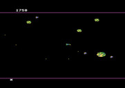 Meteorites for Atari 5200 - Shooting the meteorites...