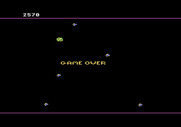 Meteorites for Atari 5200 - Game over.