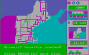 Road Rally U.S.A. for IBM PC/Compatibles - Success! Destination reached...