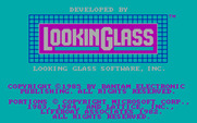 Road Rally U.S.A. for IBM PC/Compatibles - Copyright screen.