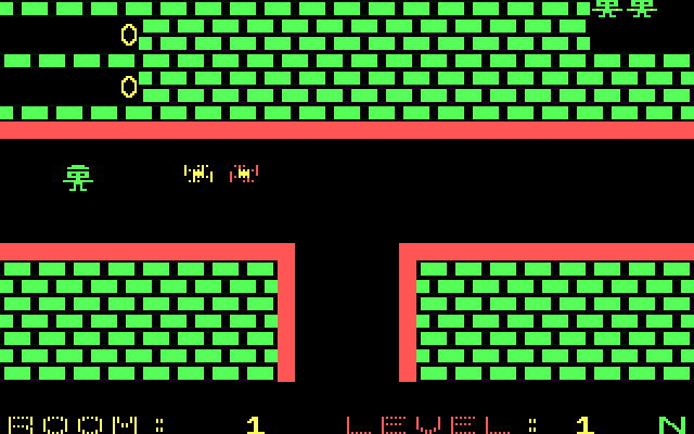 Shamus IBM PC/Compatibles Screenshot: Some enemies block my path...