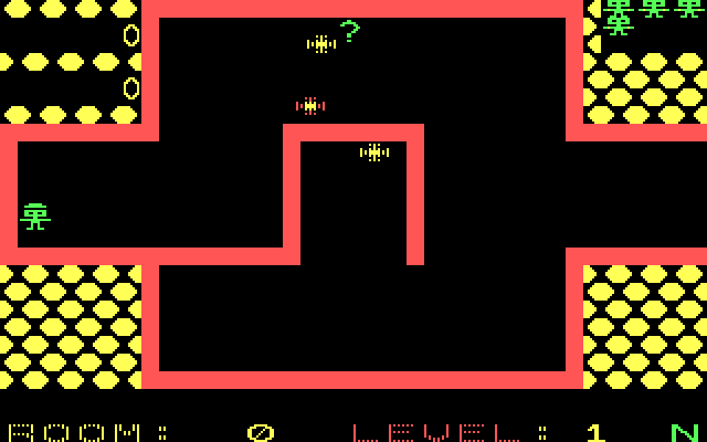 Shamus IBM PC/Compatibles Screenshot: The starting location.
