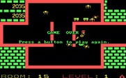 Shamus for IBM PC/Compatibles - Game over.