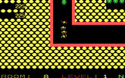 Shamus for IBM PC/Compatibles - Sometimes an area will have many enemies; be careful!