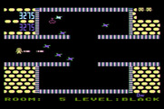Shamus for Atari 8-bit - Blasting some opponents...