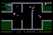 Shamus for Atari 8-bit - Another question mark; quick, grab it!
