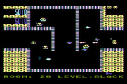 Shamus for Atari 8-bit - Grab that question mark for a surprise bonus item!