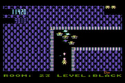 Shamus for Atari 8-bit - Fighting my way through this corner...