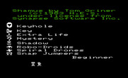 Shamus for Commodore VIC-20 - Title screen.