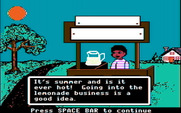 Market Place, The for IBM PC/Compatibles - Looks like lemonade is a good business to get into...