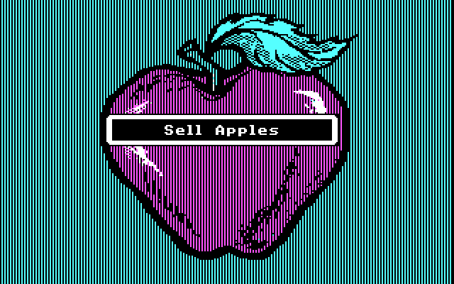 Market Place, The IBM PC/Compatibles Screenshot: Let's start by selling some apples!