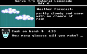 Market Place, The for IBM PC/Compatibles - Varied weather can affect sales.