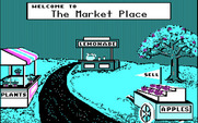 Market Place, The for IBM PC/Compatibles - Title screen.