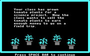 Market Place, The for IBM PC/Compatibles - Here's the instructions for selling plants.