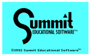Market Place, The for IBM PC/Compatibles - Loading screen for Summit Educational Software version.