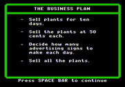 Market Place, The for Apple II - Here's your business plan.