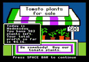 Market Place, The for Apple II - I still have 983 plants to sell...