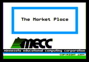 Market Place, The for Apple II - Title screen.