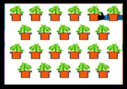 Market Place, The for Apple II - Customer's buying some plants...