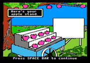 Market Place, The for Apple II - First, some game instructions...