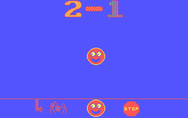 ArithMAGIC: Subtraction IBM PC/Compatibles Screenshot: That's right!