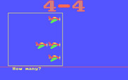 ArithMAGIC: Subtraction for IBM PC/Compatibles - Game start; here's the first problem...