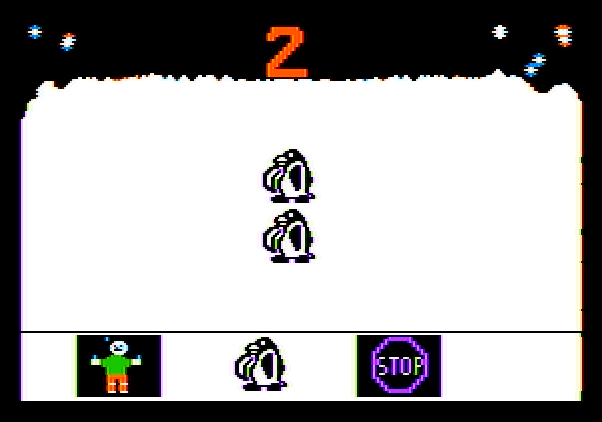ArithMAGIC: Addition Apple II Screenshot: That's right! Ready for the next question?