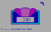 Roll-A-Word for IBM PC/Compatibles - A cap followed me home? Not likely...