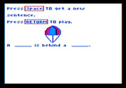 Roll-A-Word for Apple II - Ready to start?