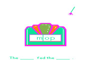 Roll-A-Word for TRS-80 Color Computer - Looks like I have a mop...