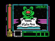 Coil Cop for MSX - Loading screen.