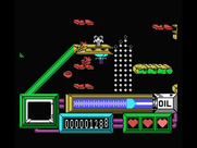 Coil Cop for MSX - Start of the first area.