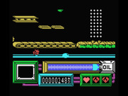 Coil Cop for MSX - Being transported through a pipe.
