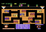Blueprint for Atari 5200 - Start of the second level.