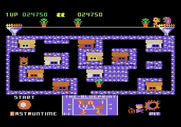 Blueprint for Atari 5200 - If you find a bomb, drop it in the pit before it explodes!
