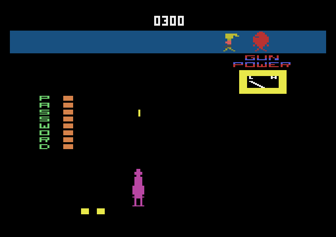 Blueprint Atari 2600 Screenshot: Machine completed!