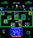 Blueprint for Arcade - The red bombs explode faster than the blue ones...