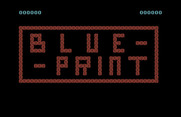 Blueprint for Commodore 64 - Title screen.
