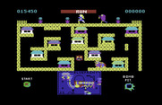 Blueprint for Commodore 64 - Carrying parts back to the machine...